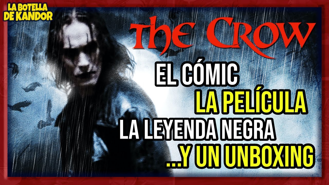 THE CROW: el cómic, la película y su leyenda negra, y unboxing de una figura
