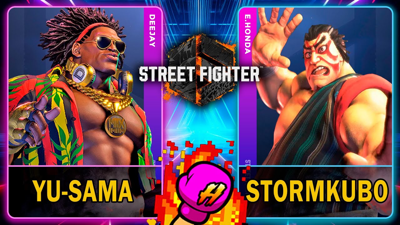 Street Fighter 6 🥊 Yu-Sama (DEE JAY) VS Stormkubo (E.HONDA) 🥊 スト6  🥊 SF6 🥊
