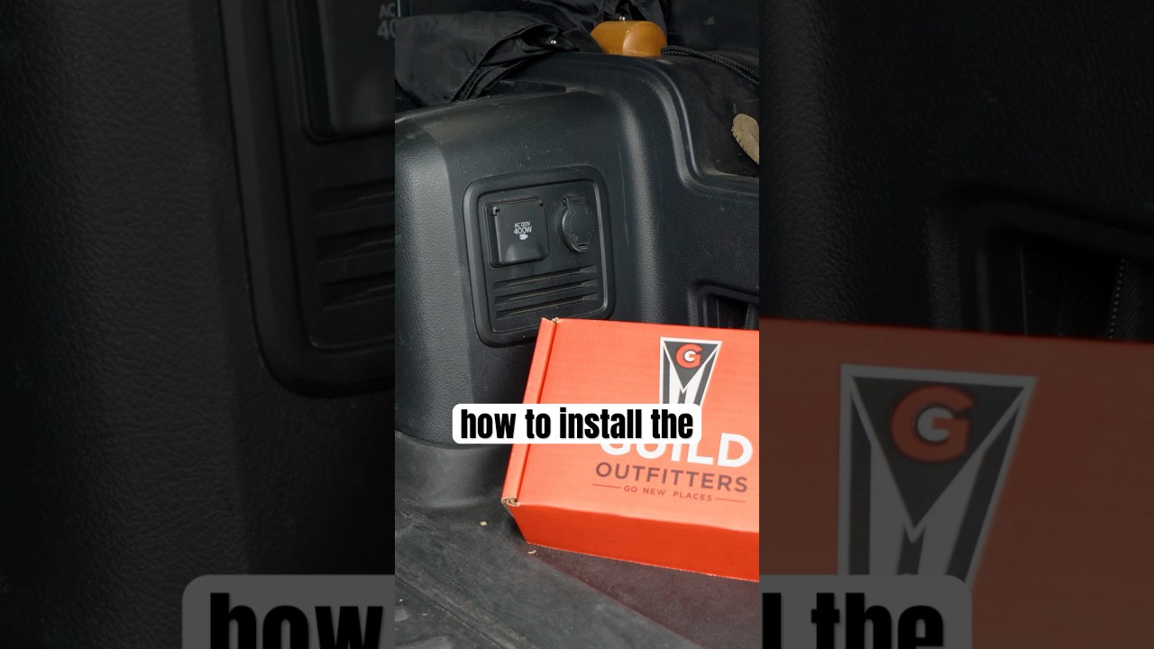 Upgrade Your 4Runner with @guildoutfitters 400W Inverter Kit!