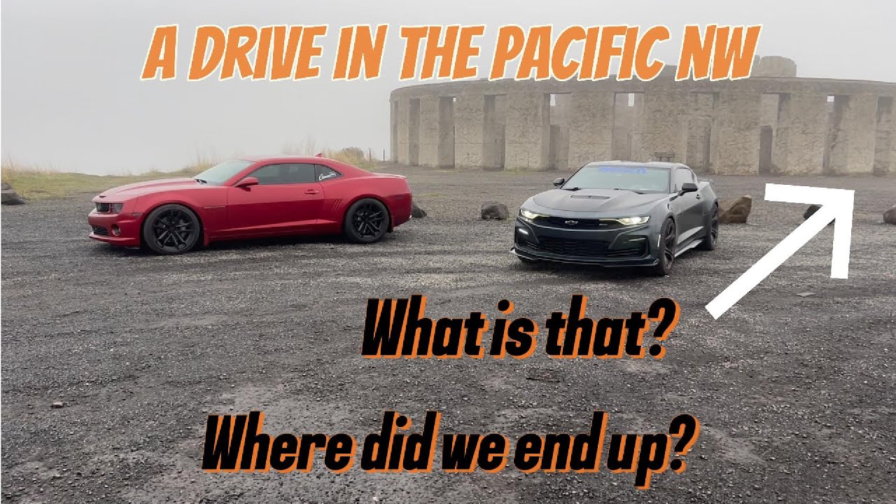 Needed some tunnel therapy and a good friend to drive with. Couple of Camaros and the road ahead.