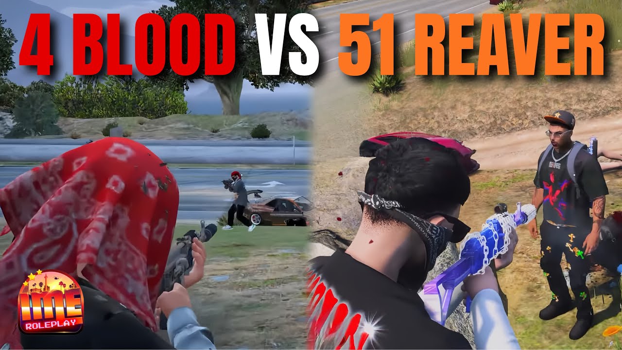 4 BLOOD VS 51 REAVER !!! PECAH DI TOL ROXWOOD