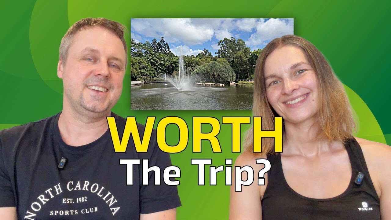 From tropical park to food heaven - A day in Brisbane