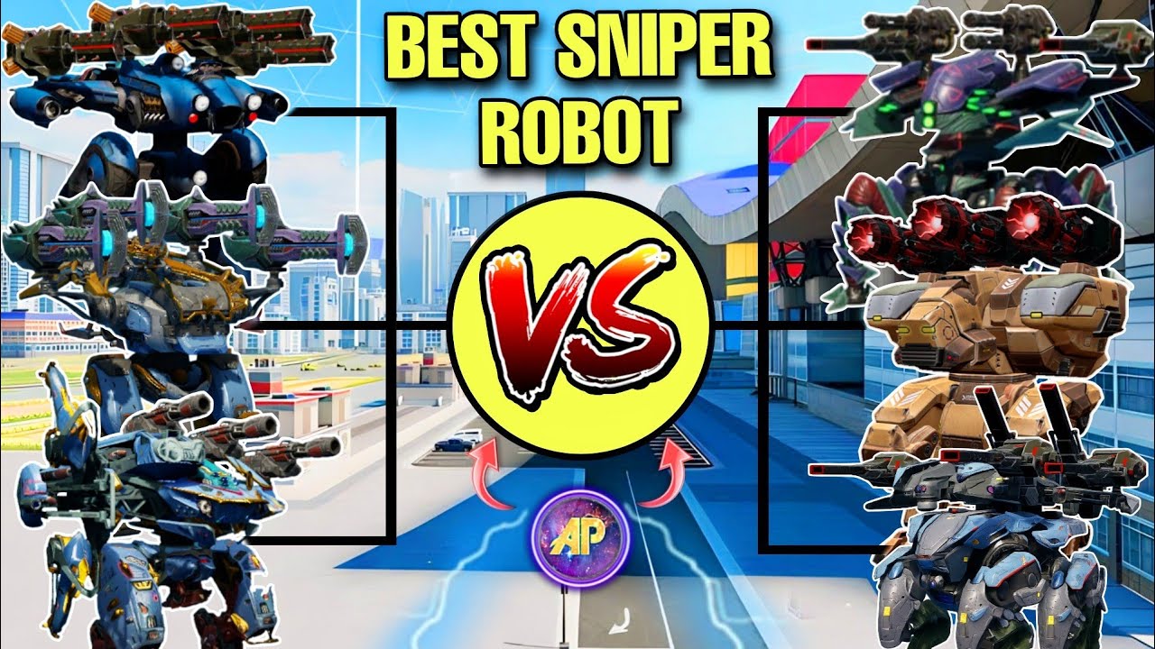 🔥 ЛУЧШИЙ РОБОТ-СНАЙПЕР? СРАВНЕНИЕ МАКСИМАЛЬНОГО УРОНА! || WAR ROBOTS WR ||