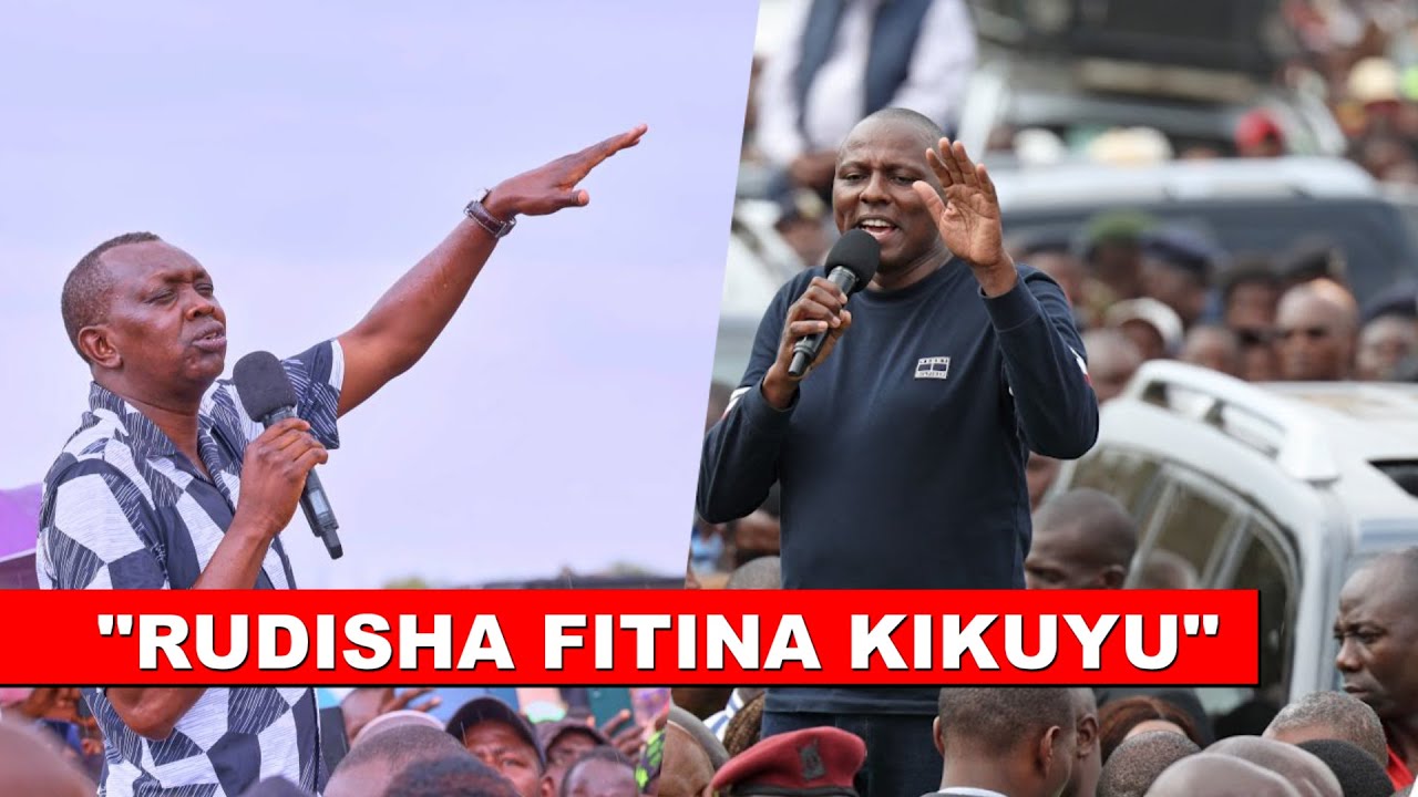 Drama as Oscar Sudi almost slap Ichungwa infront of Ruto in Kapseret after attacking Governor!🔥