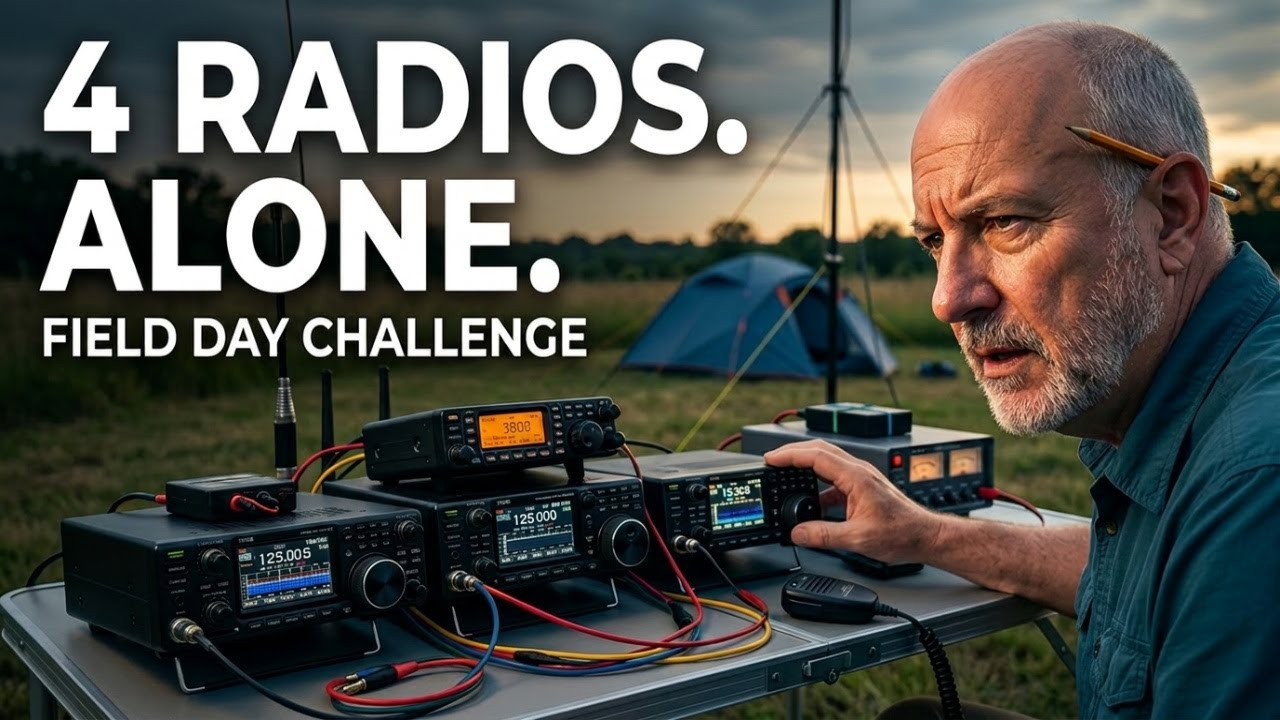 The Craziest Solo Field Day Strategy I've Ever Tried