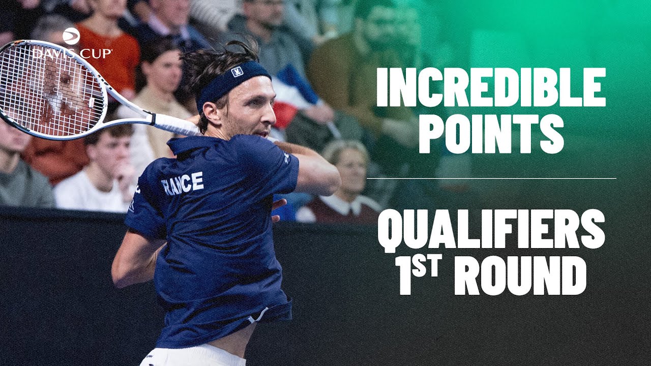 JAW-DROPPING shots! 😱 | Best Points | 2026 Davis Cup Qualifiers 1st Round