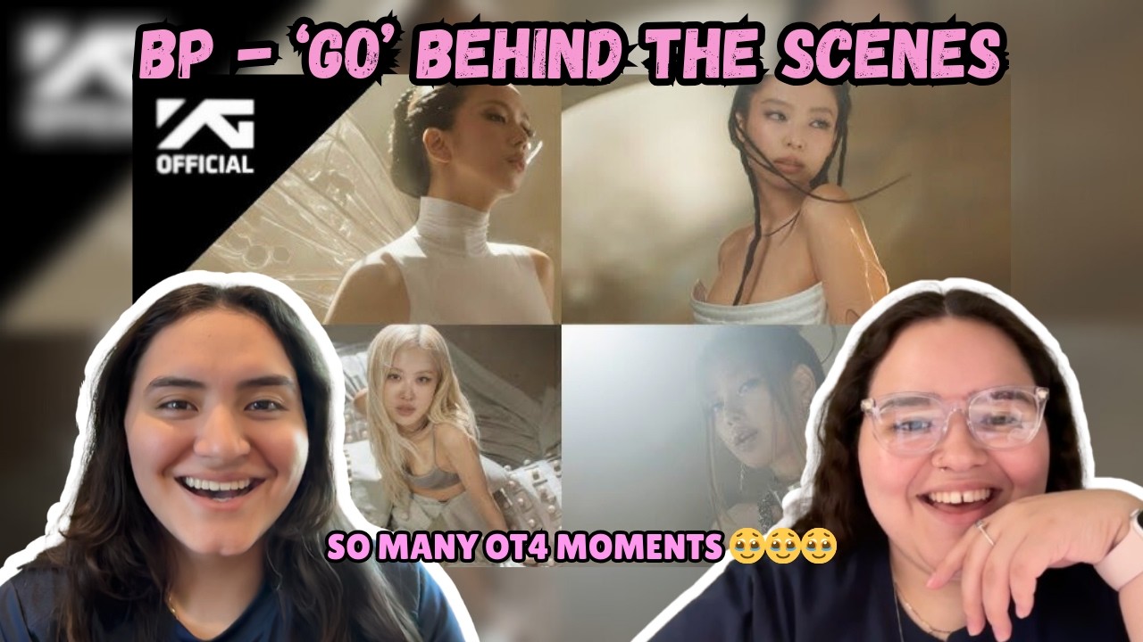 BLACKPINK 'GO' Behind The Scenes Reaction | They’re So Chaotic 😭