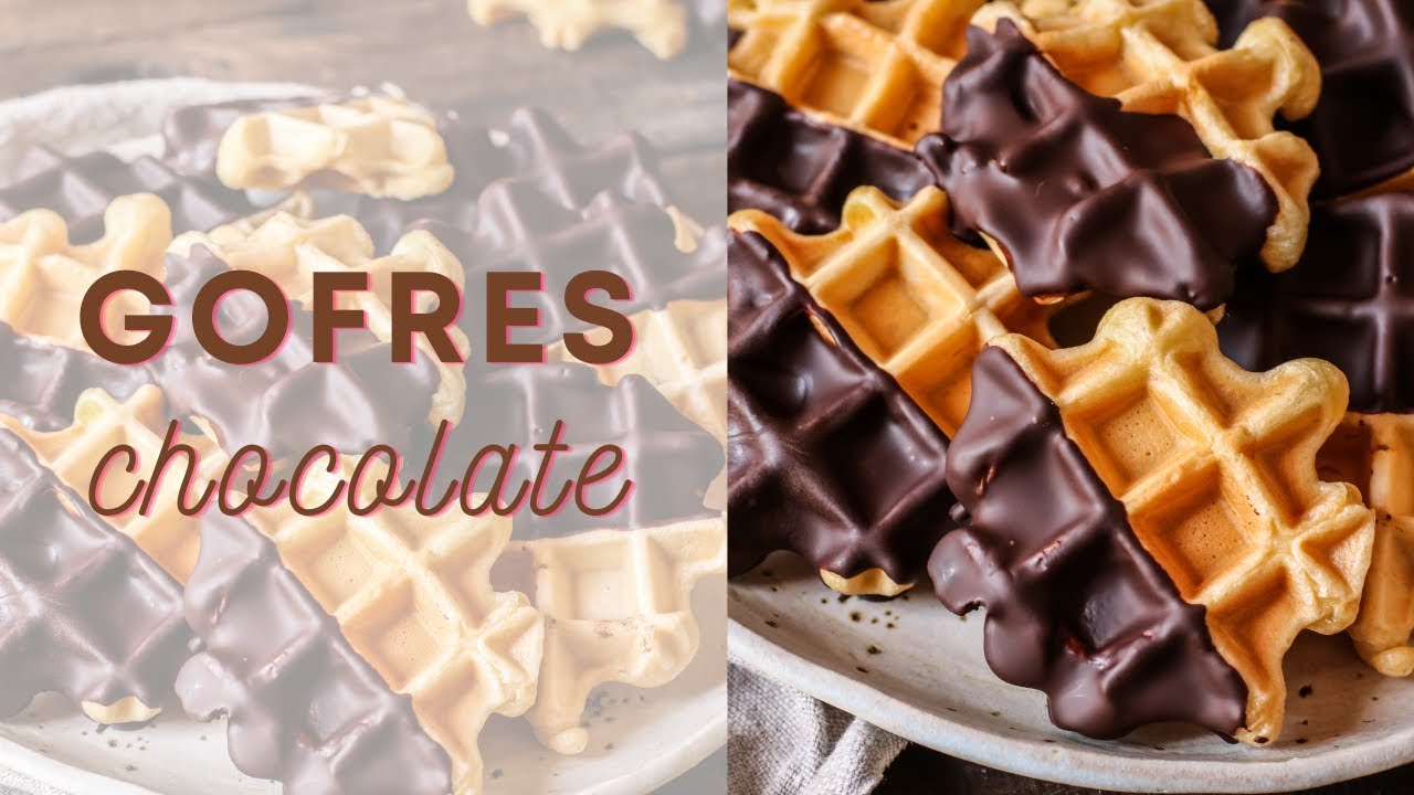 Gofres saludables sin azúcar, sin gluten y fáciles | RECETA CON 4 INGREDIENTES