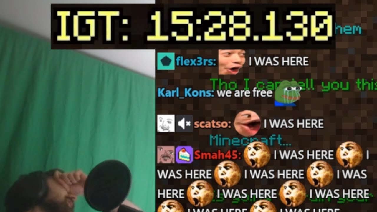 [15:28] Forsen beats XQC 163 days later! - Minecraft Speedrun 1.16.1 Any% RSG