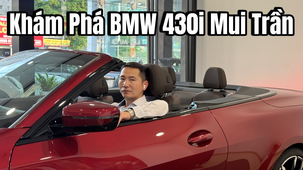 Review BMW 430i LCI Convertible Mui Trần  2025, Cá Tính, Thể Thao, Tiện Nghi