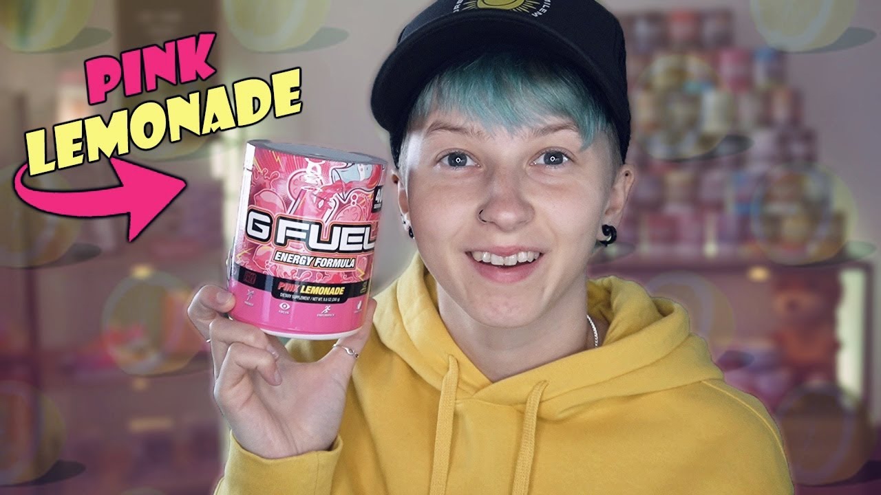 PINK LEMONADE GFUEL TASTE TEST & REVIEW 🍋