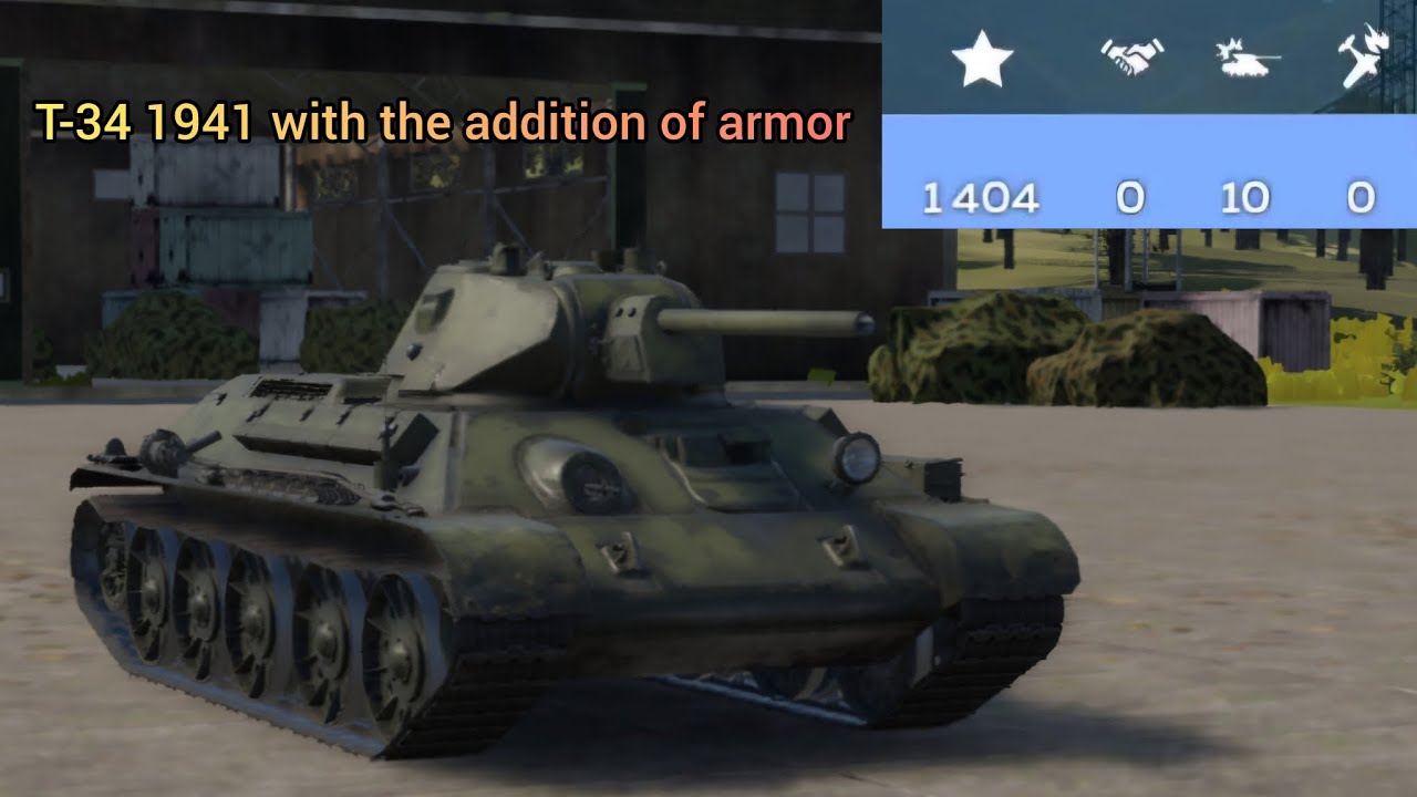 Just 10 kills in a T-34E STZ War Thunder Mobile 
