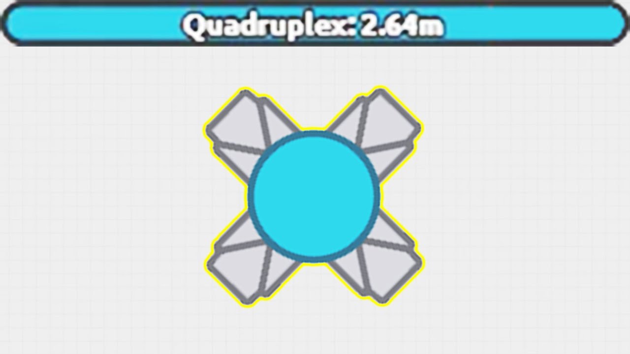 Arras.io - New Quadruplex Tank (2.64M Score)