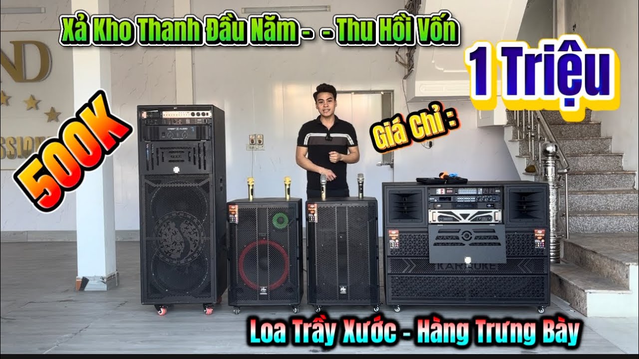 ❌❌❌Xả Kho Thanh Lý Đầu Năm - Thu Hồi Vốn/Loa Trầy Xước - Hàng Trưng Bày Giá Chỉ 500k- 1 Triệu ❌#loa