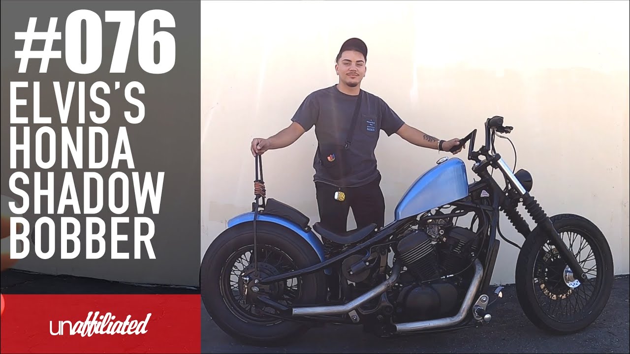 #076 — Honda Shadow Bobber Элвиса