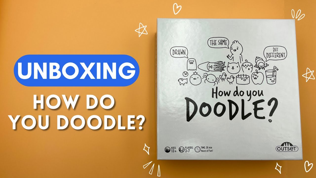 How Do You Doodle: Unboxing & Gameplay