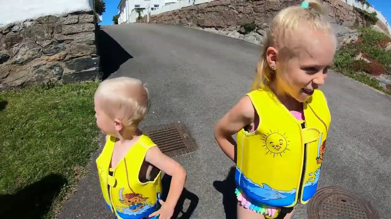 Marstrand och iiissskallt bad - Vlogg