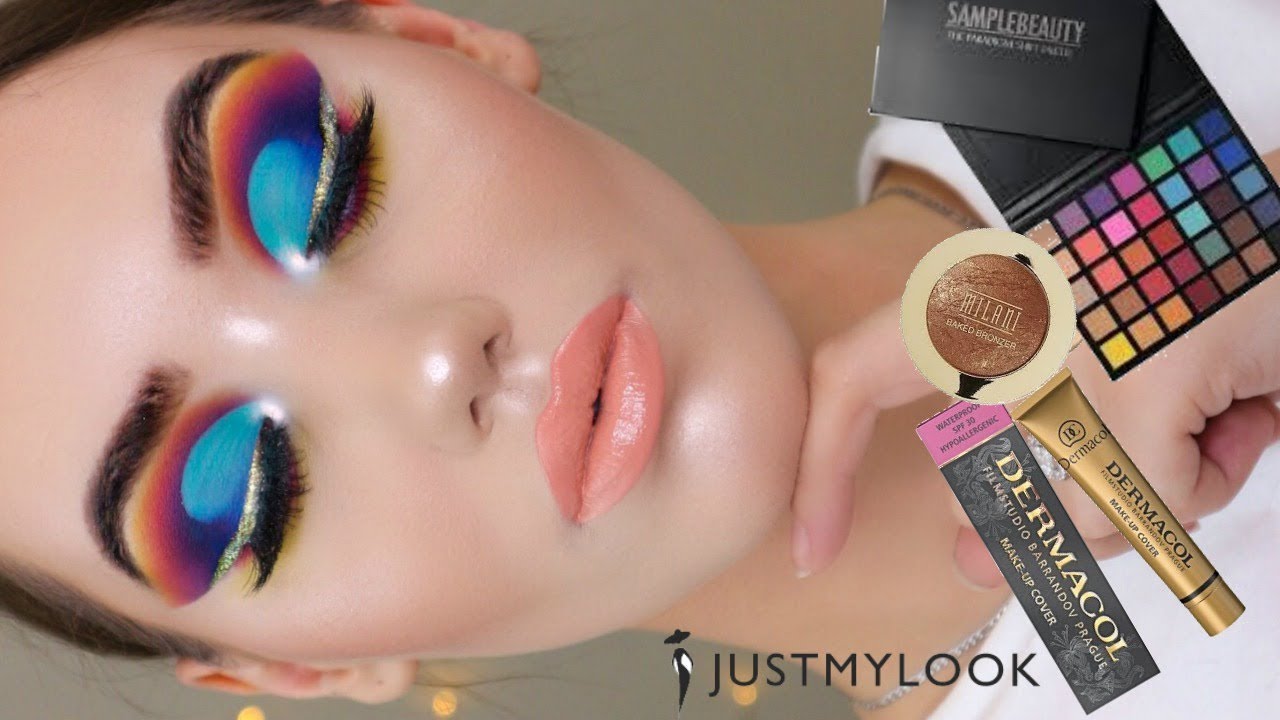 TUTORIAL & FULL FACE OF MAKEUP FROM JUSTMYLOOK | MAKEMEUPMISSA
