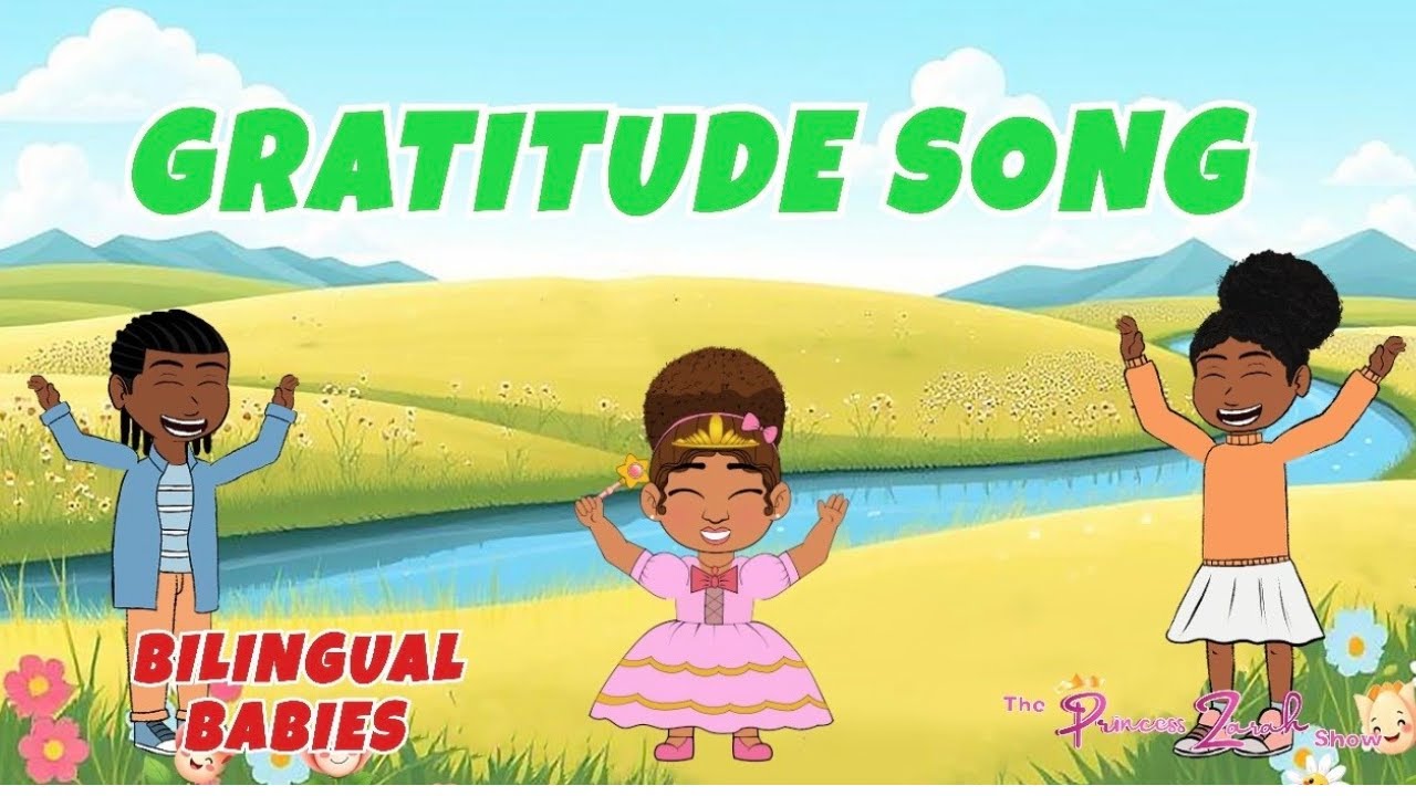 Thankful Song | Princess Zarah Show | Gratitude Music for Kids & Families