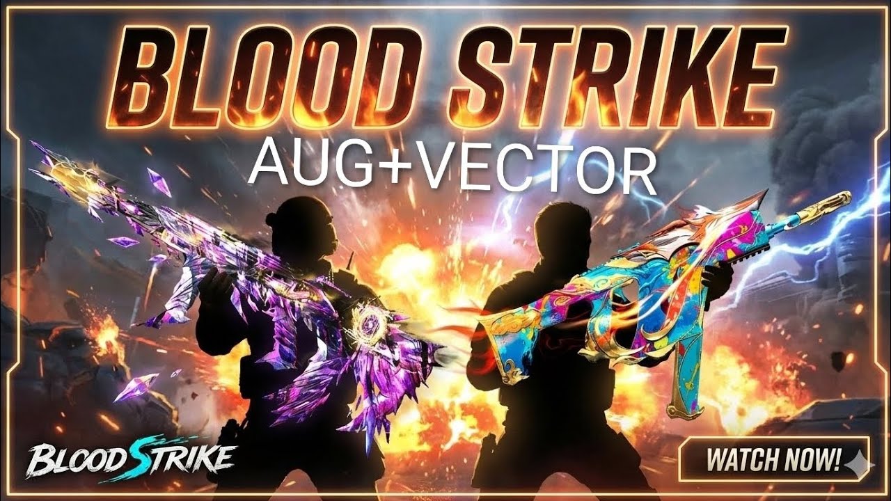 BLOODSTRIKE REQUIEM AUG+VECTOR FLAME FOX