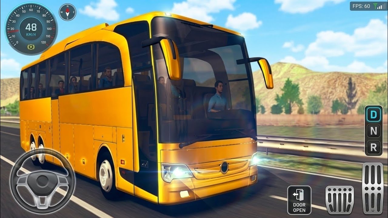 💥euro coach bus simulator😱🚌|| new coach bus simulator 1 part 22 Android gameplay