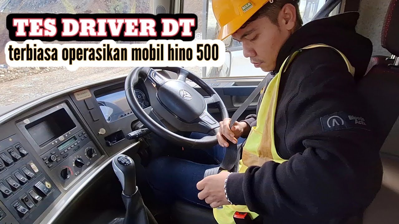 ⛔️Tes driver DT asal jawa barat,terbiasa driver hino 500