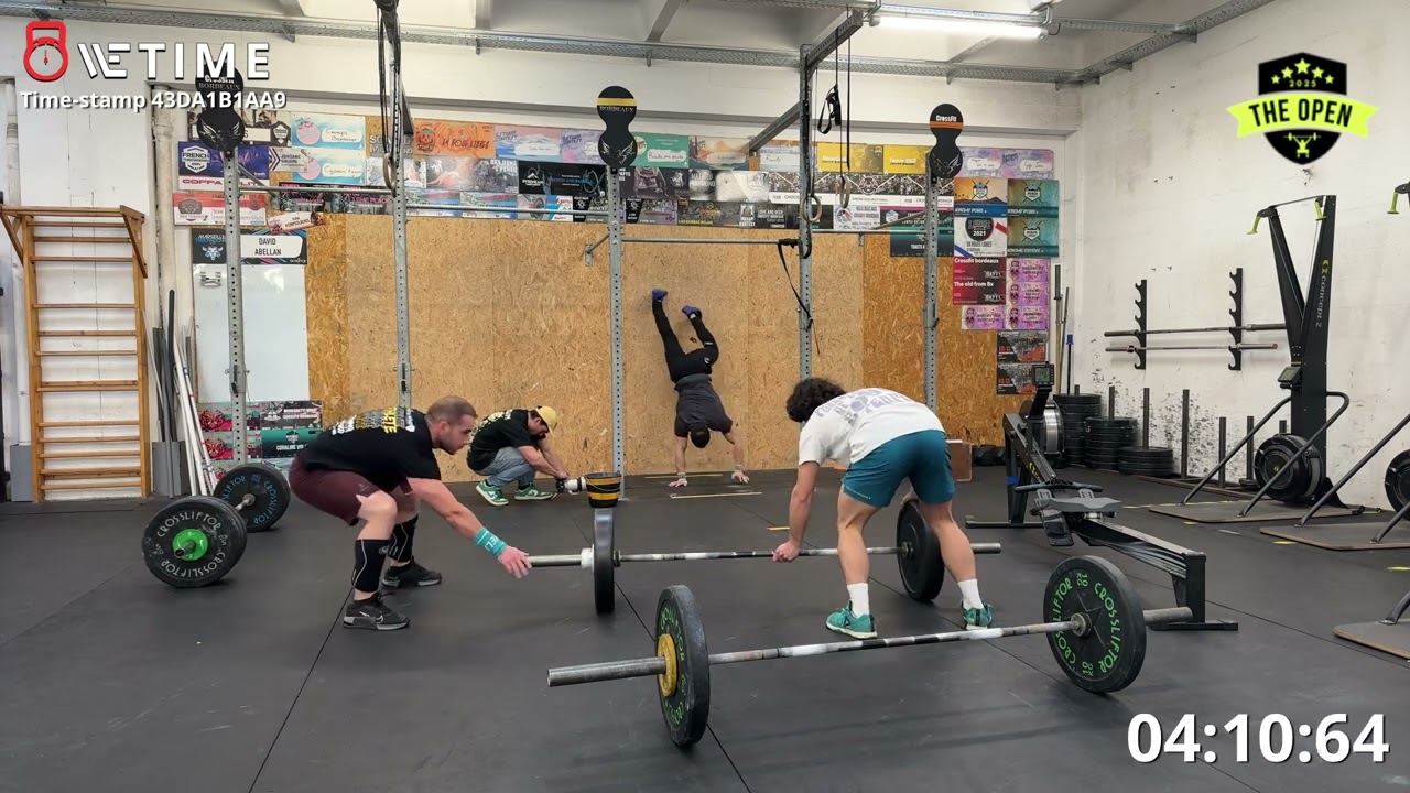 Open 25.3 - 12’24 ( sacré rameur 🤬 )