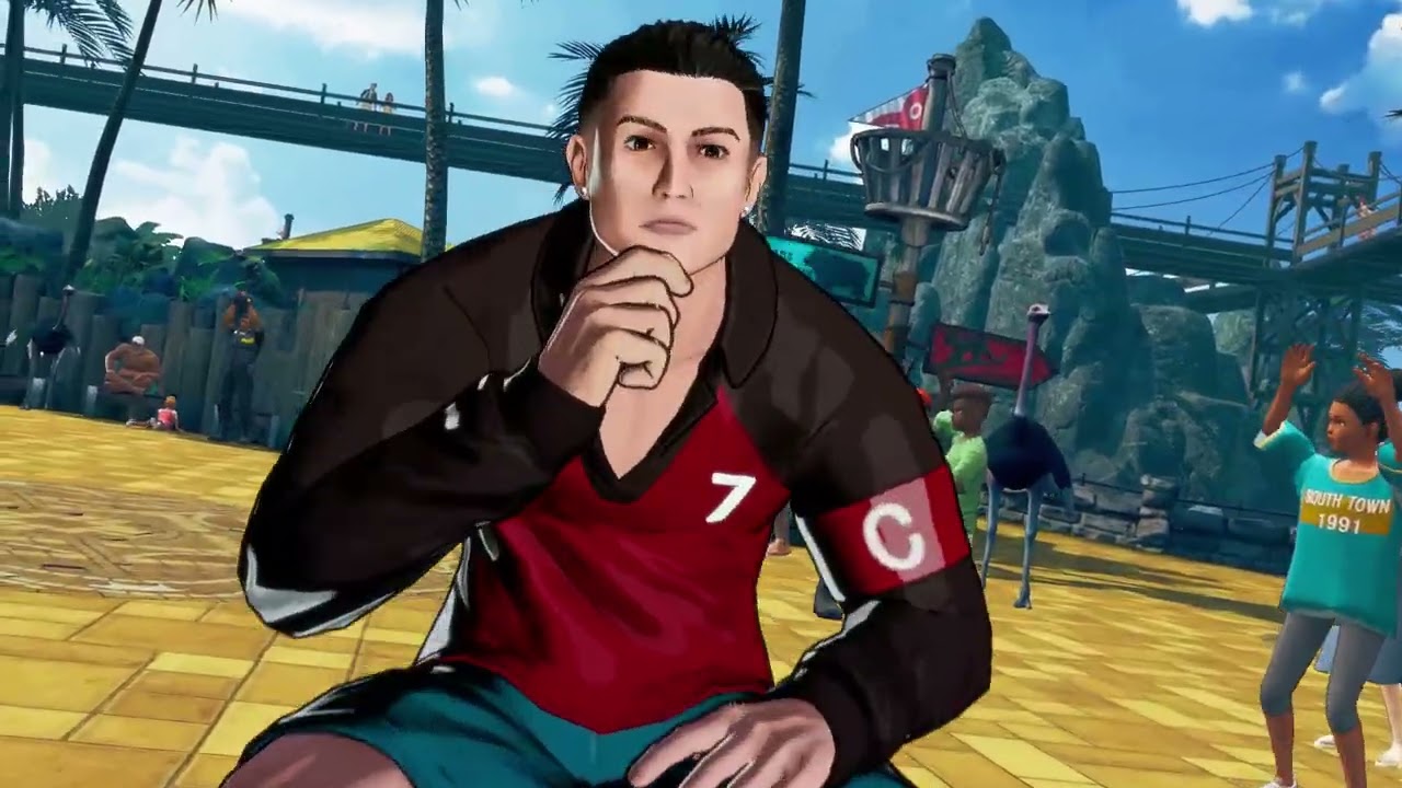 Fatal Fury City of the Wolves Cristiano Ronaldo Playthrough