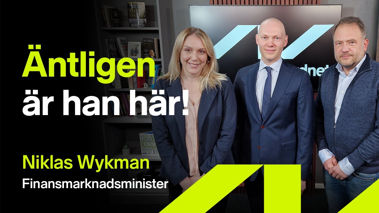 Niklas Wykman, Finansmarknadsminister - Sparpodden 474