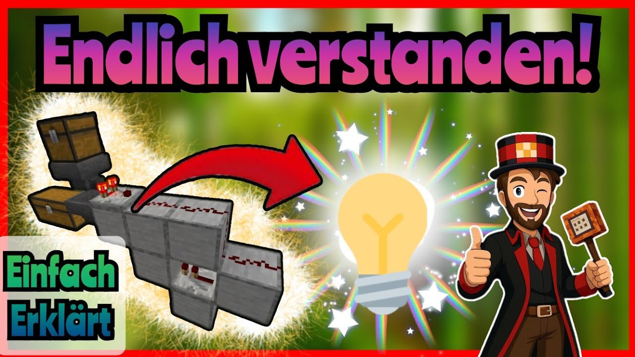 📦  So funktioniert der Sortierer in Minecraft -  einfach erkl&auml;rt! | Bedrock (1.21)