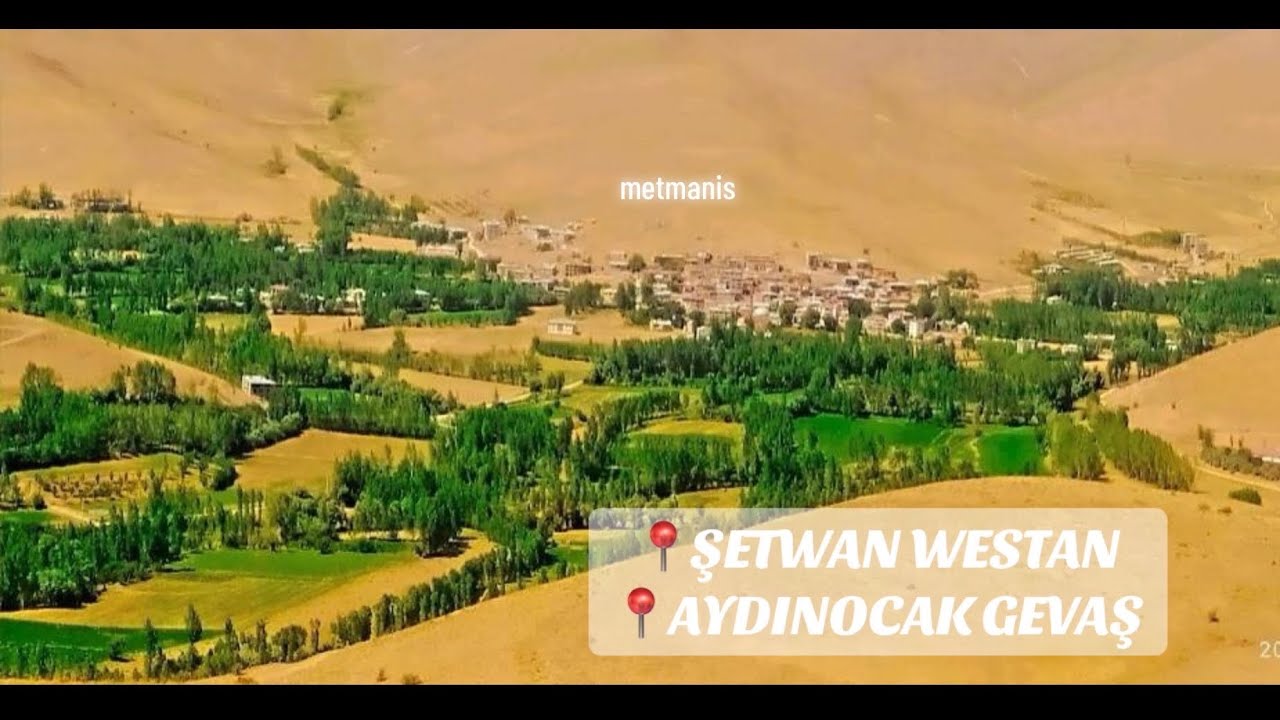 Şetvan Aydınocak Köyü Gevaş