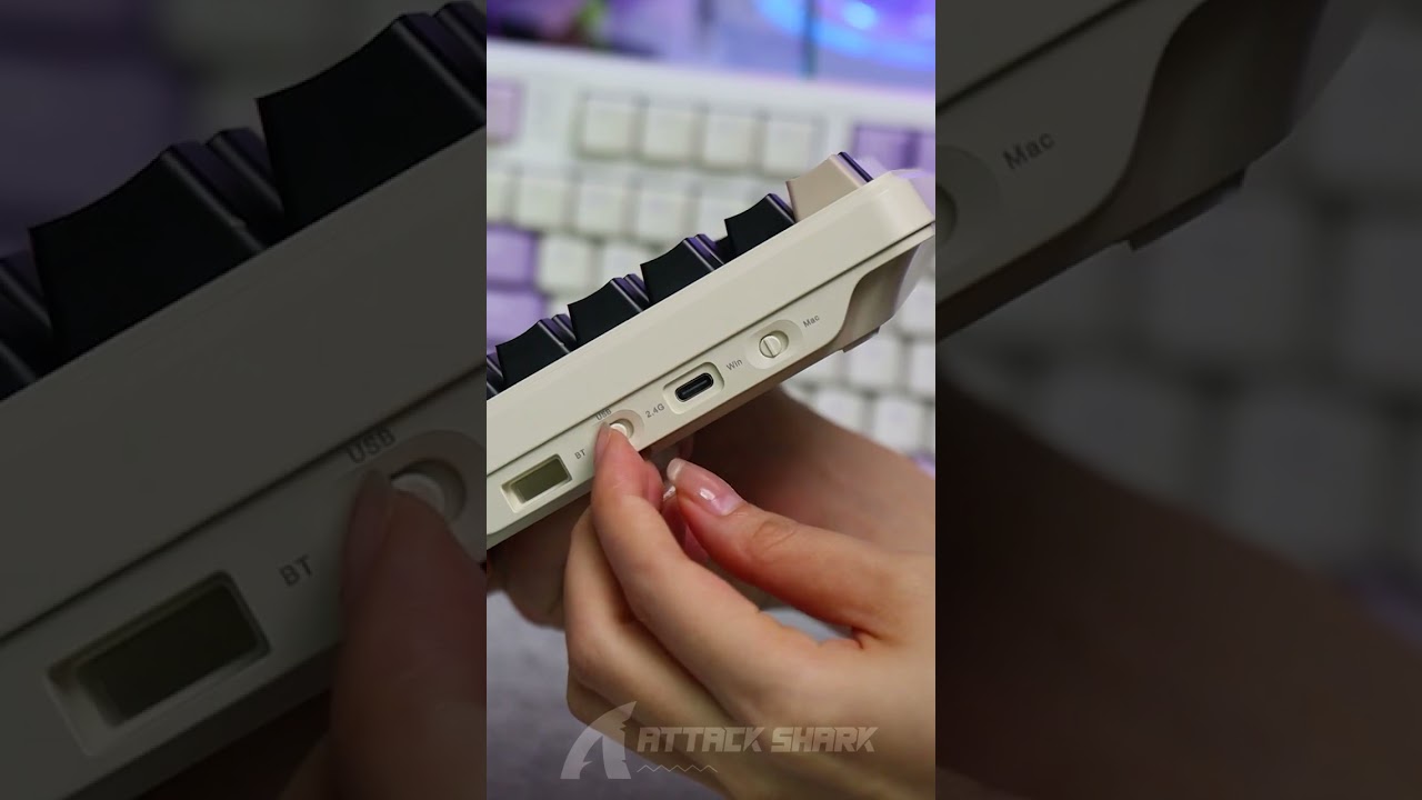 ATTACK SHARK X87 KEYBOARD