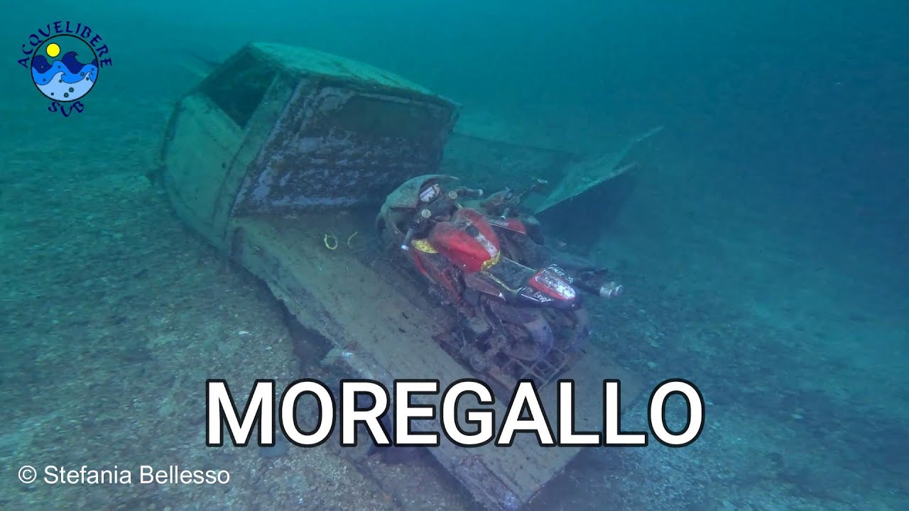 Immersione a Moregallo - Caccia al tesoro Subacqueo: moto, barche e minion