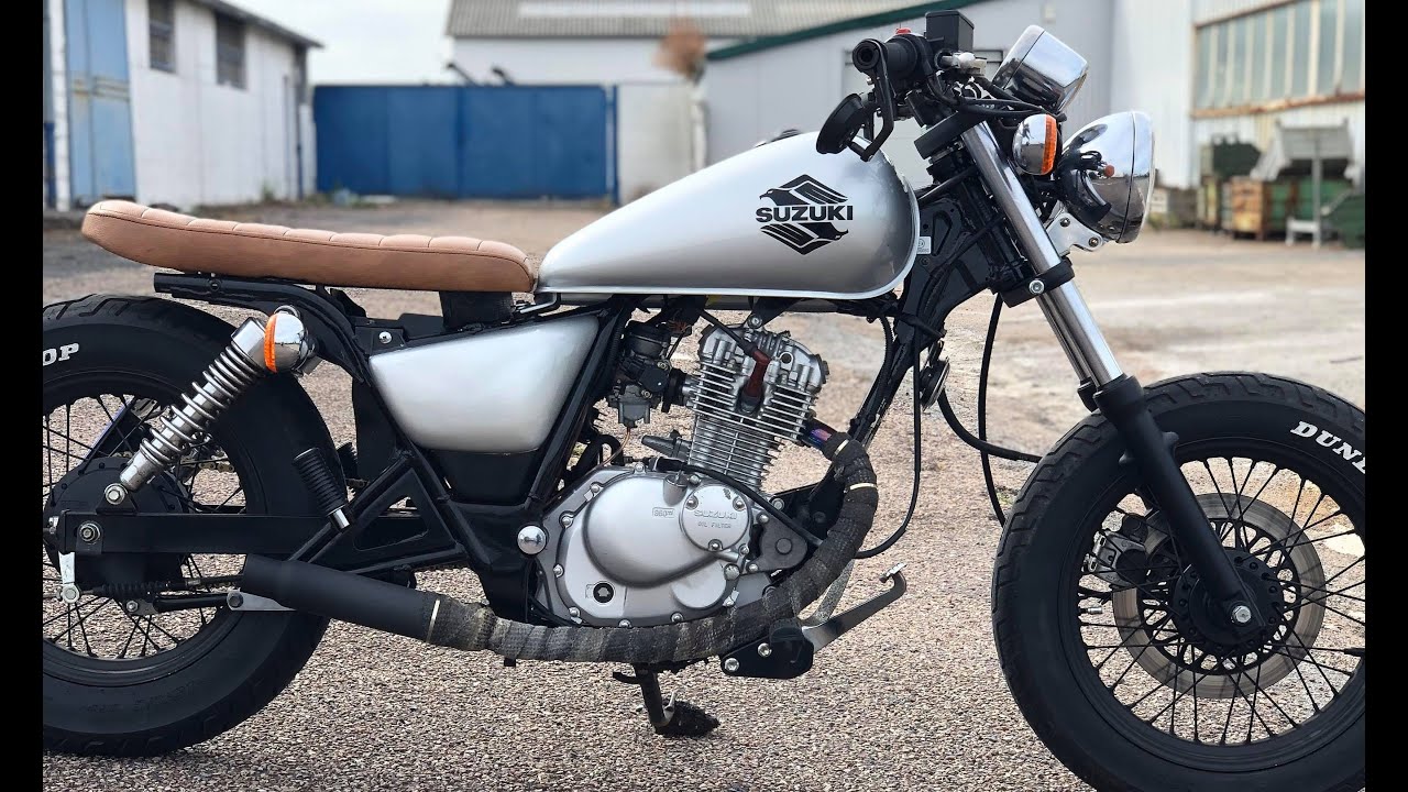 125CC Marauder Suzuki 2001 REBUILD ON CAFE RACER