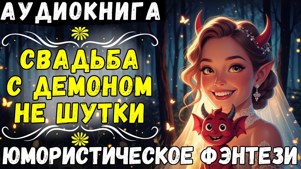 СВАДЬБА С ДЕМОНОМ НЕ ШУТКИ / ЮМОРИСТИЧЕСКОЕ ФЭНТЕЗИ / СЛУШАТЬ АУДИОКНИГУ ПОЛНОСТЬЮ