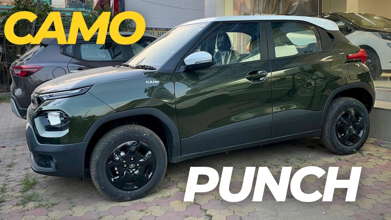 2025 All NEW Tata PUNCH Accomplished Plus CAMO EDITION😍 With ON ROAD PRICE & MILEAGE✅