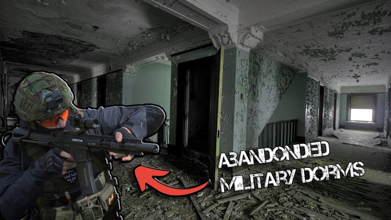 Airsoft in Abandoned Military Dorms (HQ Airsoft)