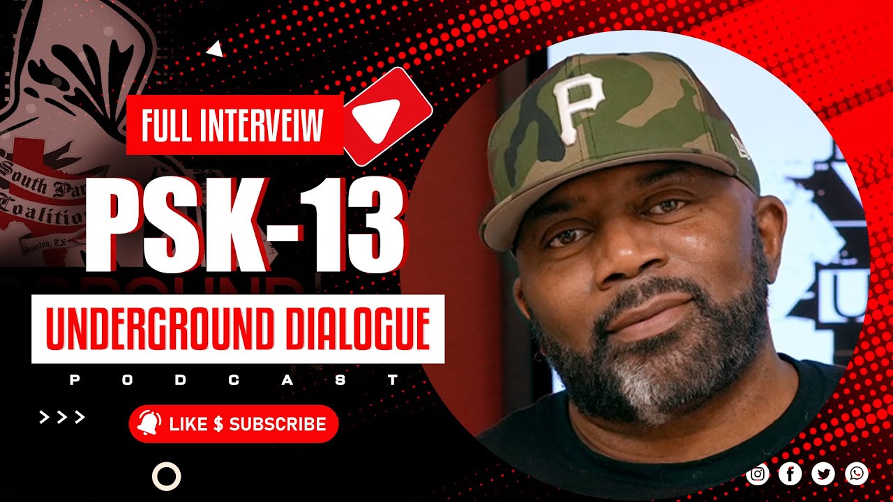PSK-13 - How he got w/ BigTyme Recordz, Pimp C studio process, Falling out with DJ Screw & Politics