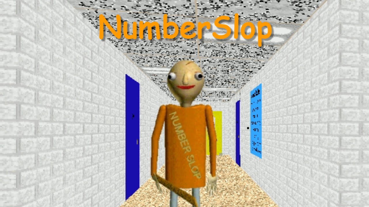 Number Slop Android Port (Baldi Mods)