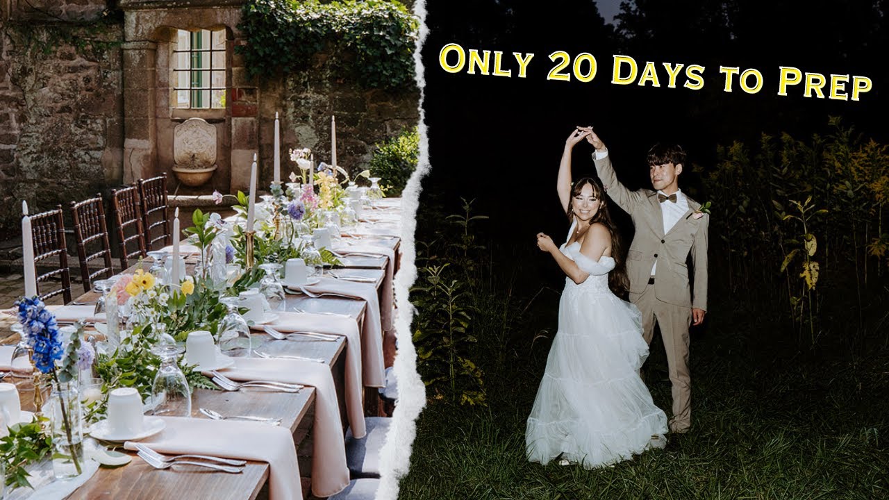 Everything I Thrifted and DIYed for Our Forest Wedding