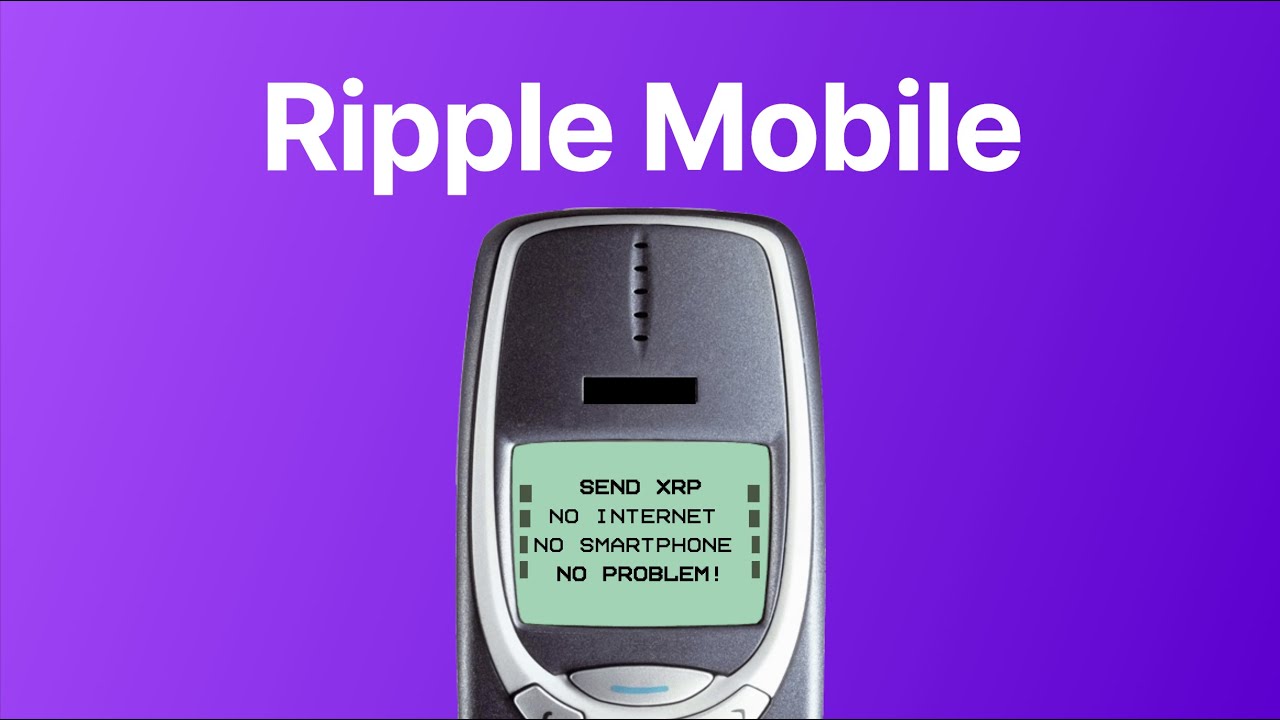 Ripple Mobile Extended Demo: Send XRP. No Internet. No Smartphone. No Problem