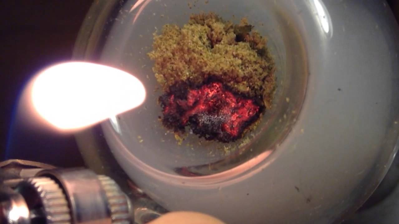 HD Kief Bowl Close Up