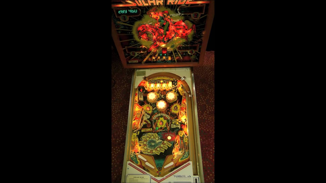 Solar Ride Pinball Gameplay
