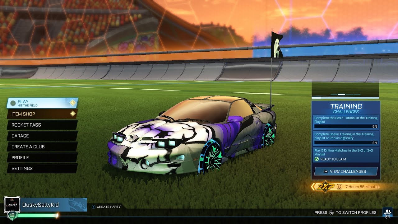 Rocketleague gameplay 
