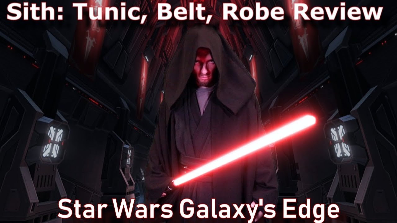 Star Wars Galaxy's Edge: Sith Tunic, Belt and Robe Review