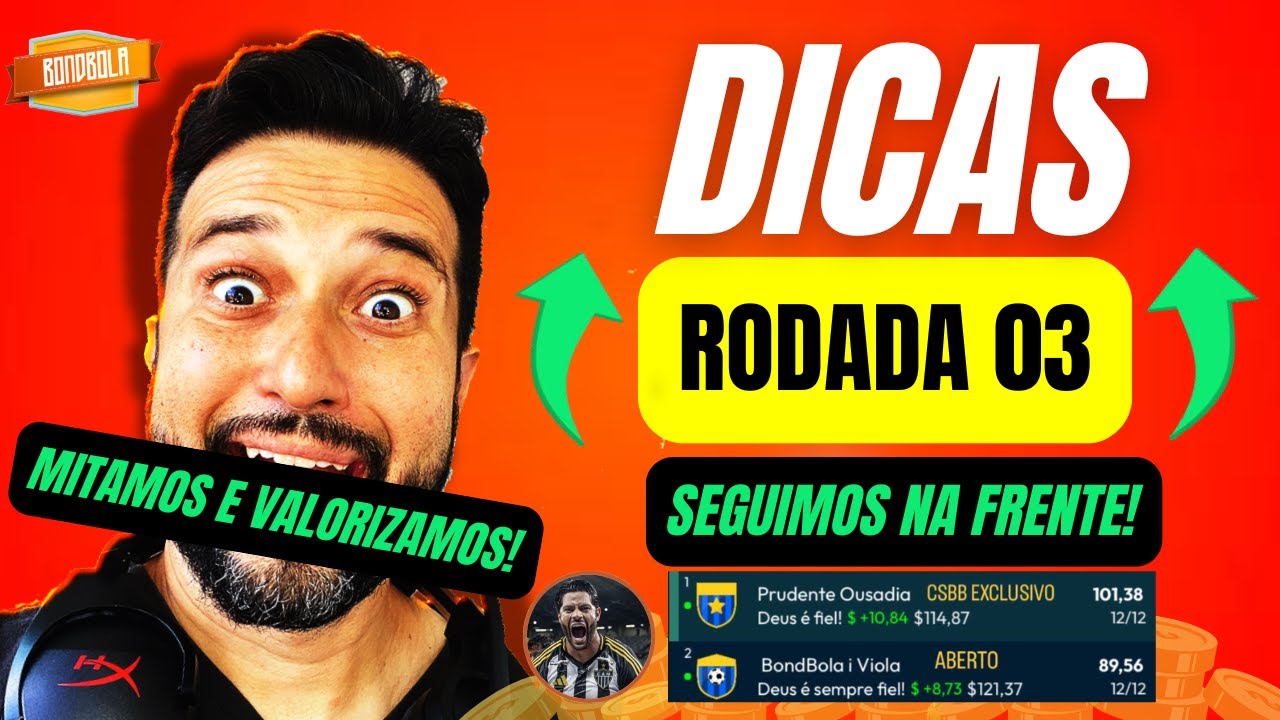 CARTOLA FC 2026 | DICAS PARA MITAR NESSA RODADA 3 | MITAMOS E VALORIZAMOS! TE ENSINO A VALORIZAR