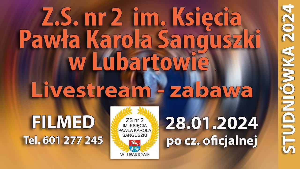Zabawa Z.S. nr 2 w Lubartowie - Studniówka 2024