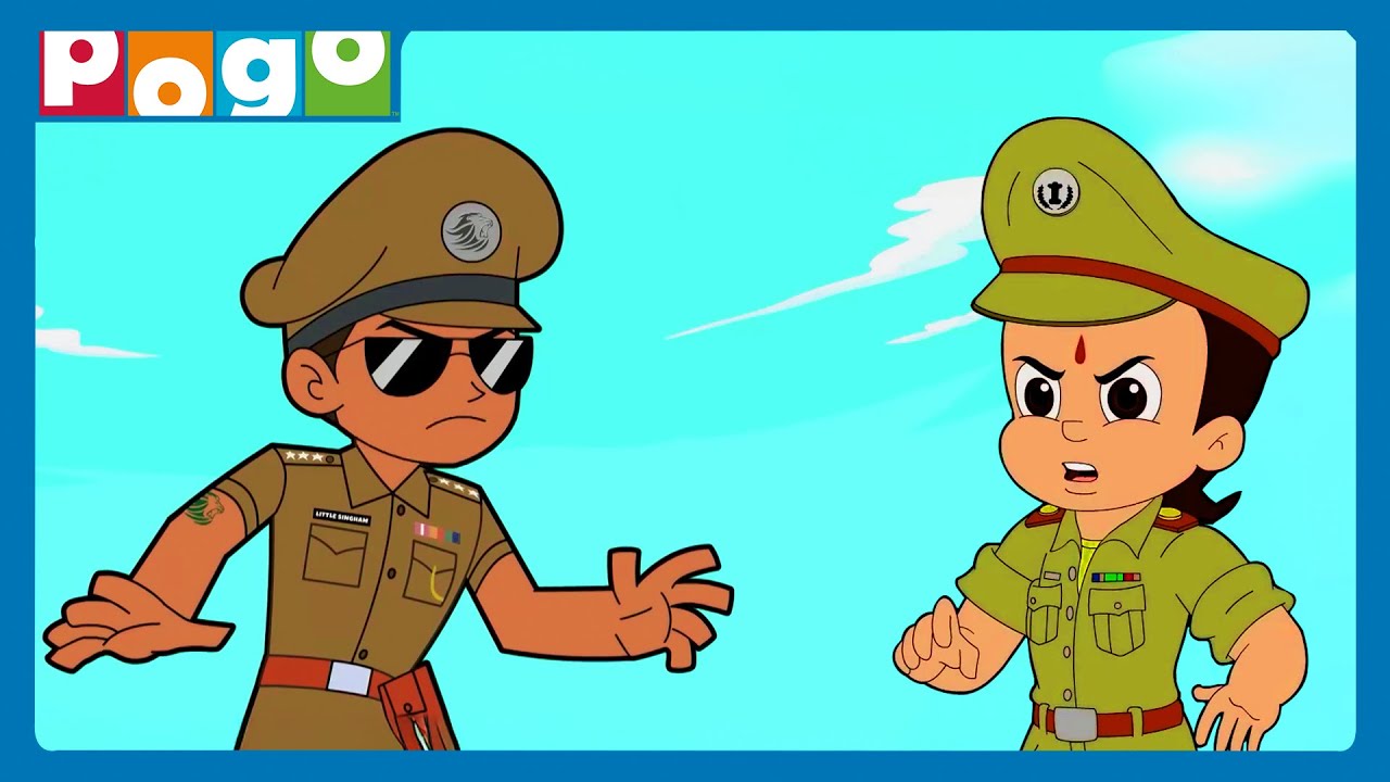 Little Singham 🦁| Chhota Bheem 👊| Heroes Ke Thrilling Battles! | Compilation | @PogoChannel