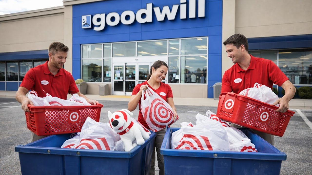 This Goodwill Gets Some Crazy 🎯 Target Donations !!