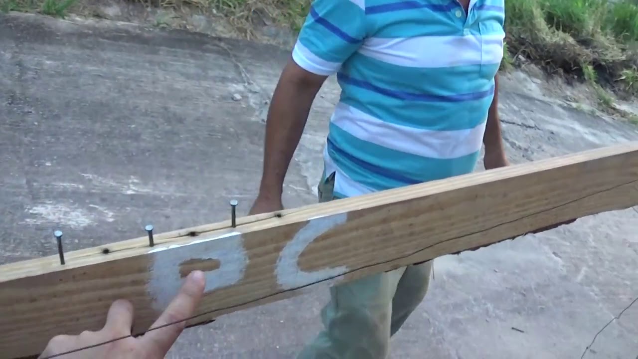 CONSTRUÇÃO CIVIL - FUNDAÇÕES - Gabarito Para Obras locação - Passo a passo 3 #obra #construction
